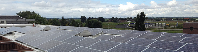 Zonnepanelen installatie